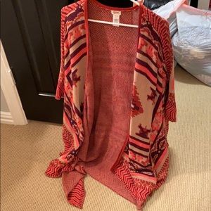 knit poncho